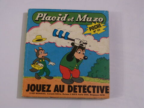 BD PLACID ET MUZO  liste 1 a choisir  PETIT FORMAT  1 Brest (29)