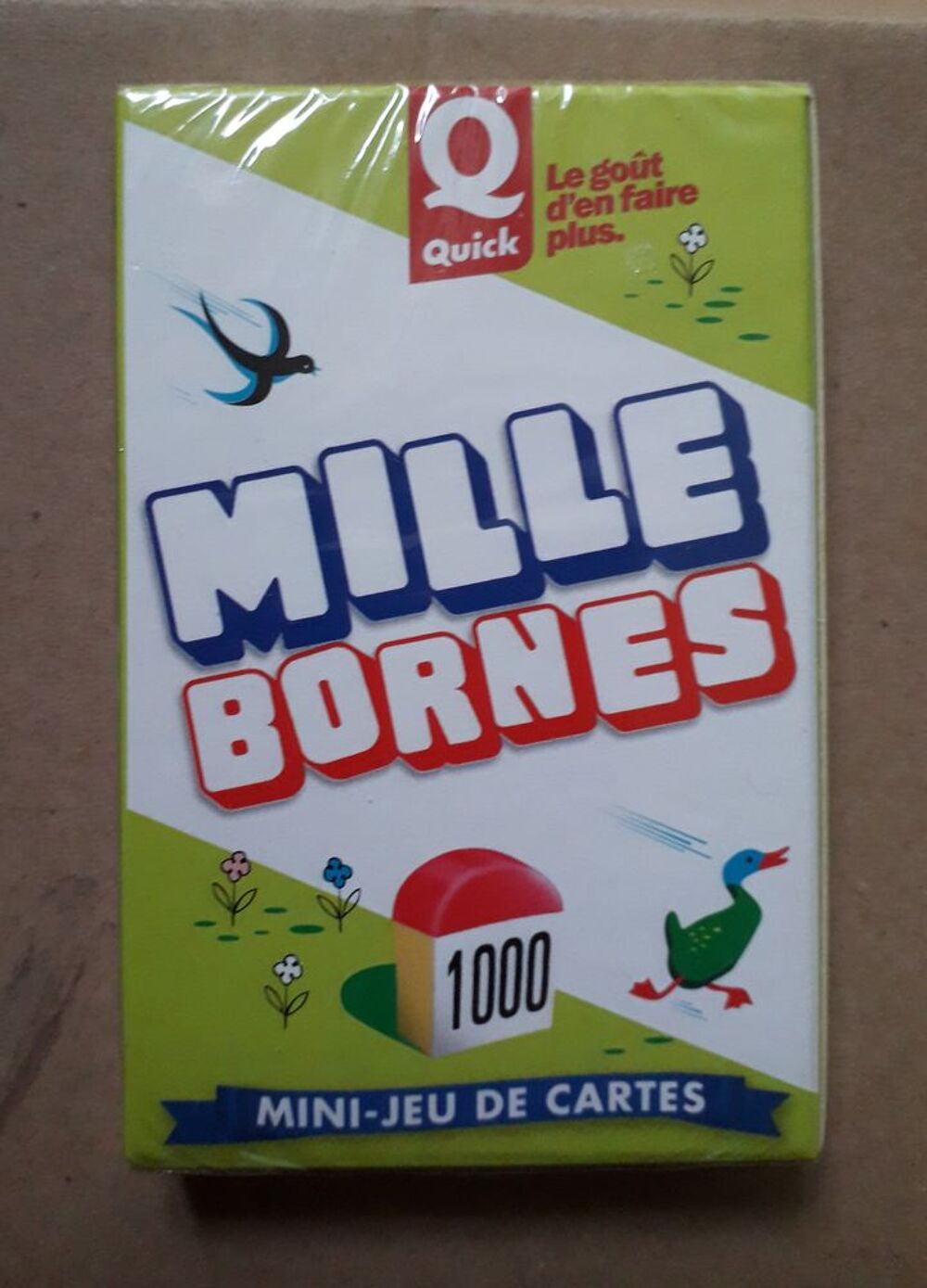Jeu de Mille Bornes de Quick 