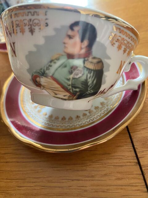 PIECE UNIQUE : SERVICE A THE CAFE NAPOLEON BONAPARTE 75 Hendaye (64)