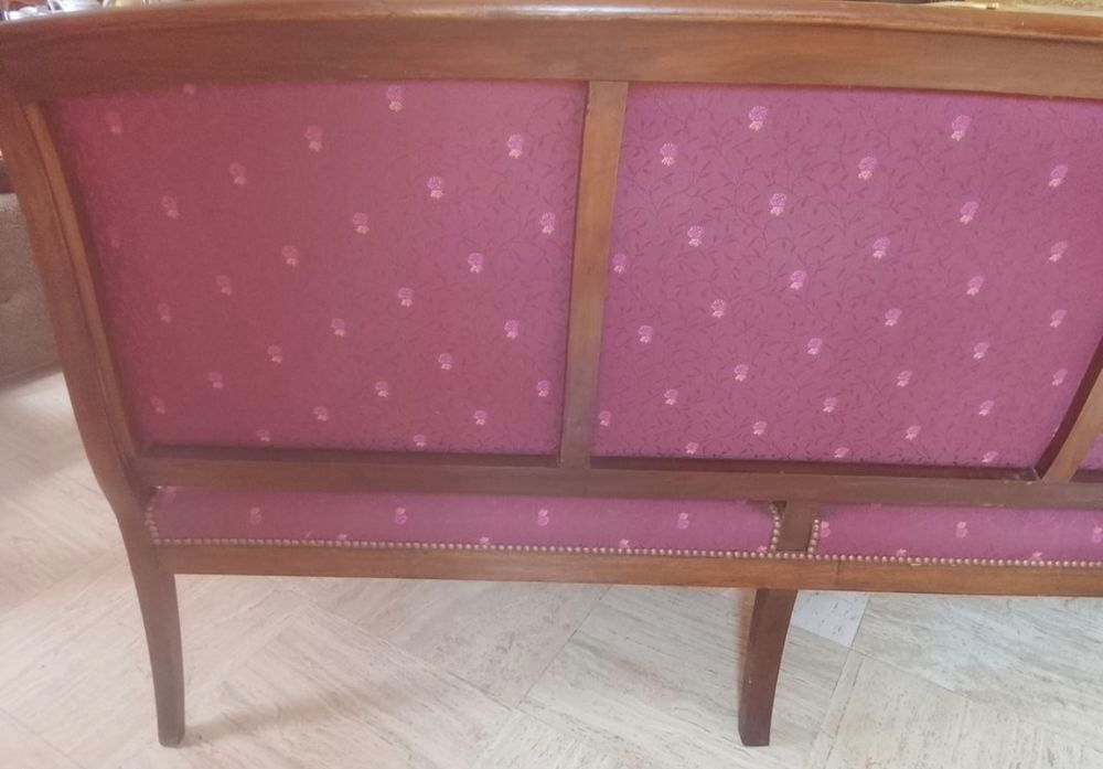 Banquette Empire r&eacute;nov&eacute;e Meubles