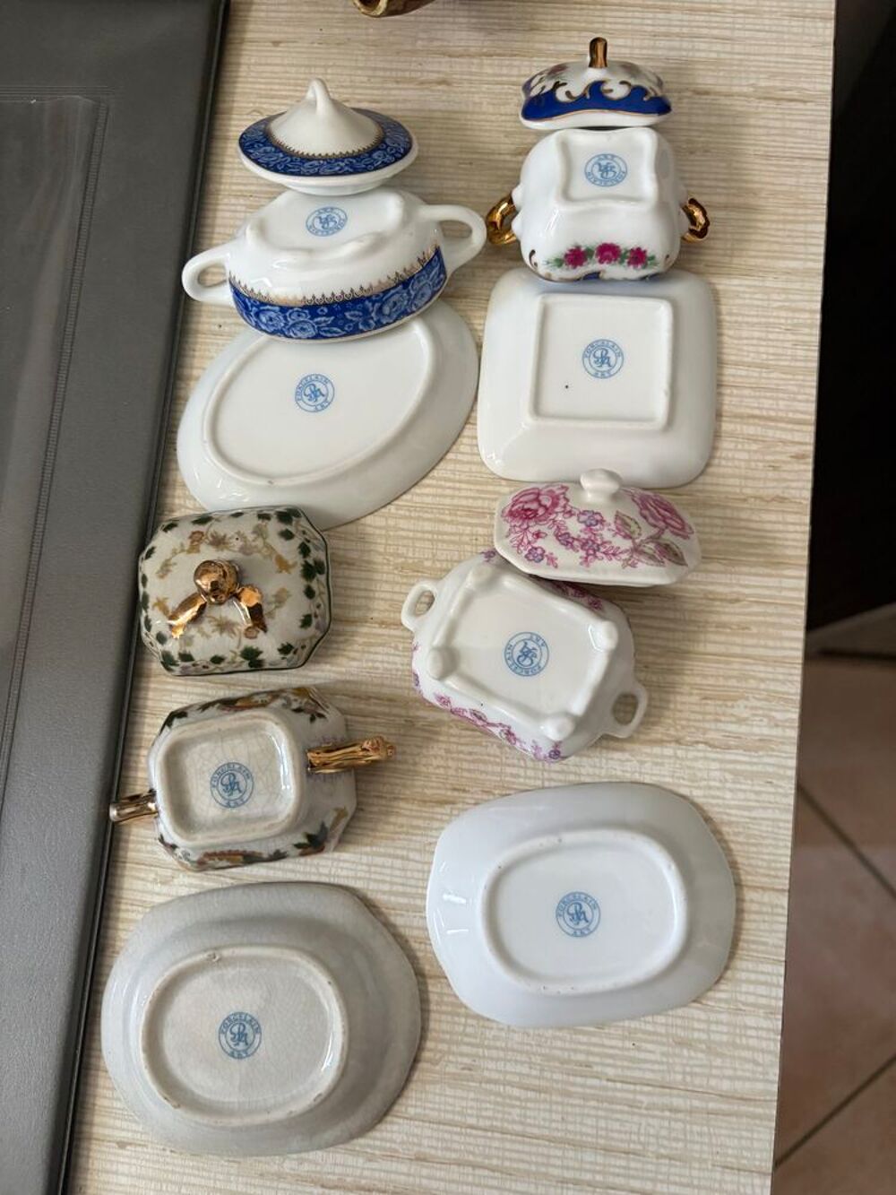 Miniatures de collection en porcelaine Décoration