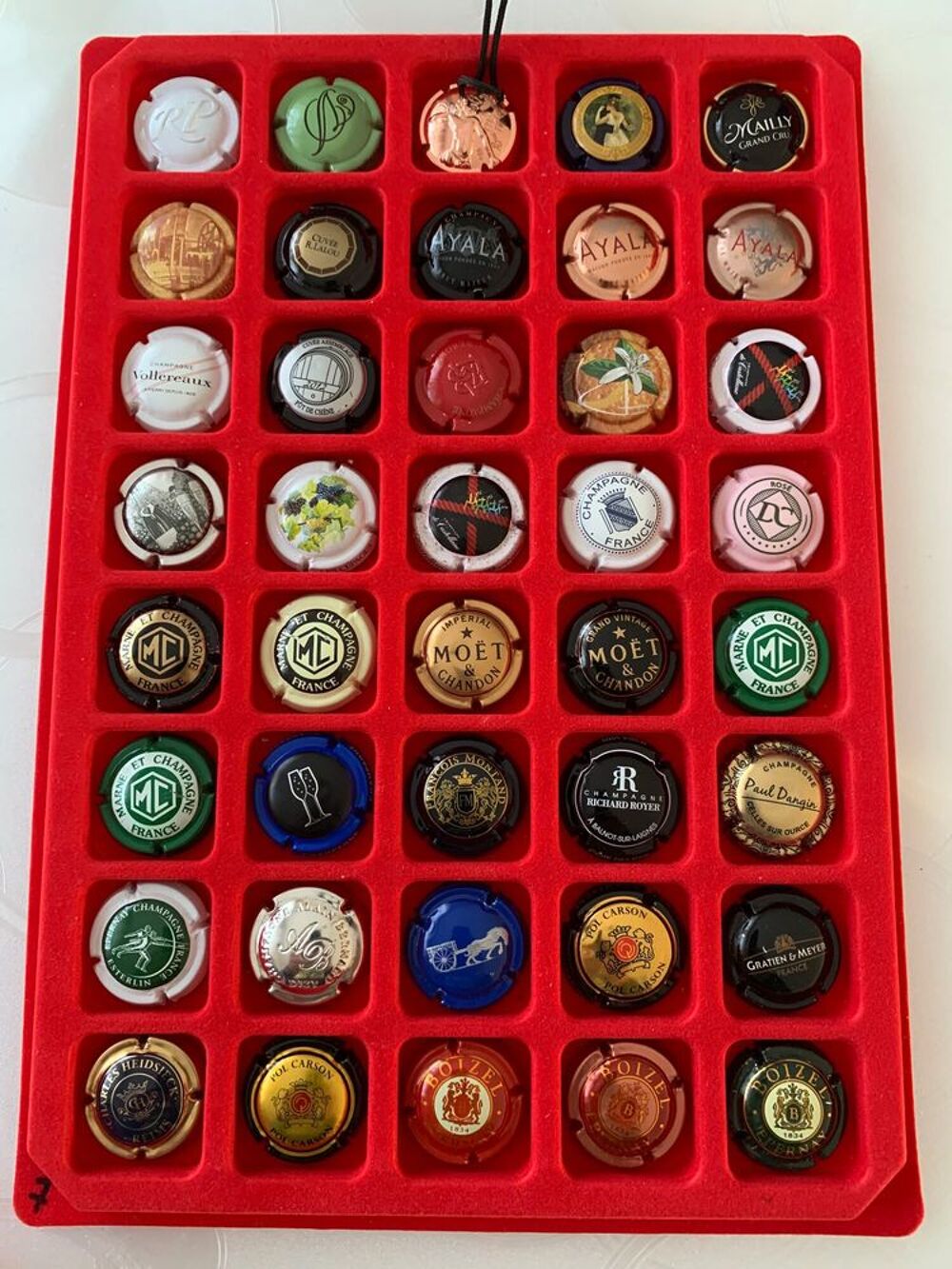 Capsules de champagne 