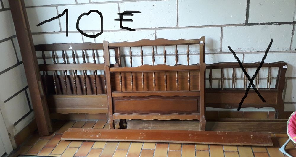 lit 1 personne vintage Meubles