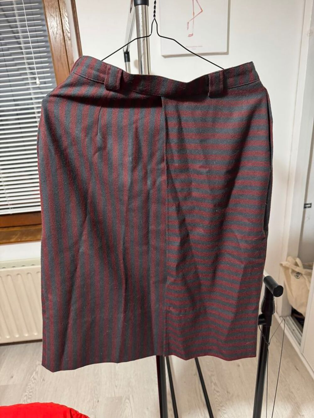 ? Tailleur Vintage Cerruti 1881 ? Veste + Jupe Rayures Vêtements