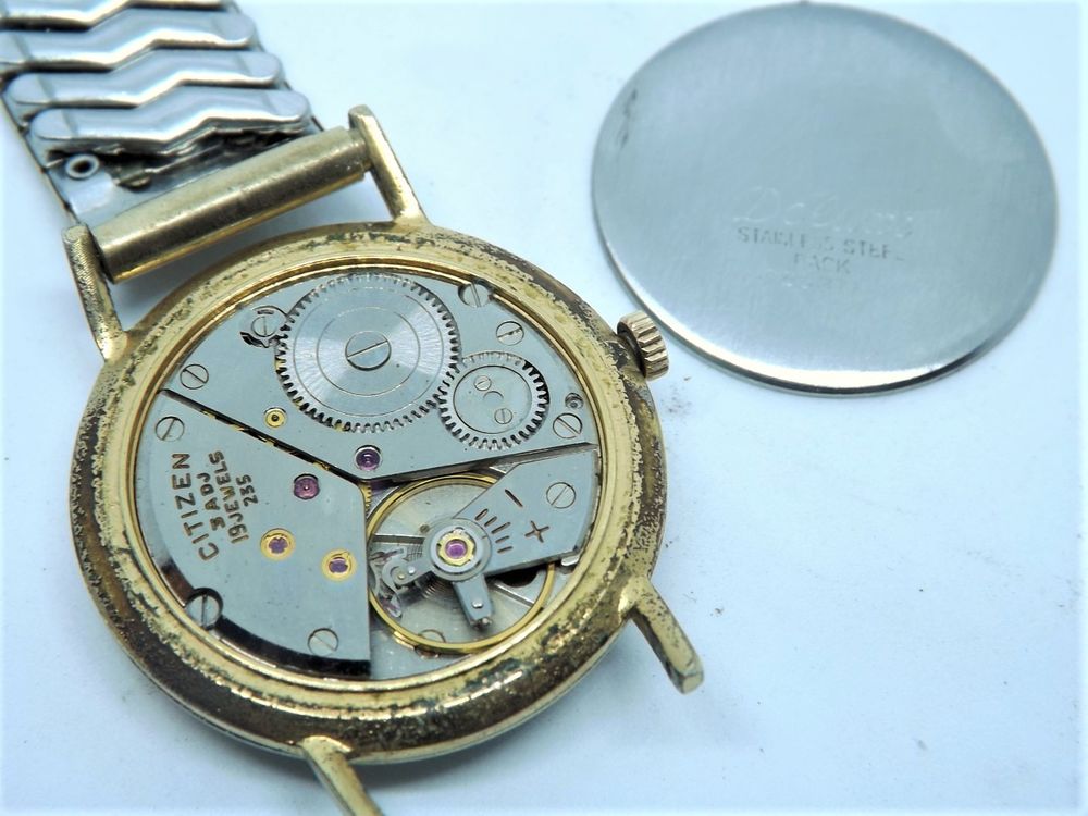 Rare montre Citizen Deluxe Phynox 1958 excellent Bijoux et montres