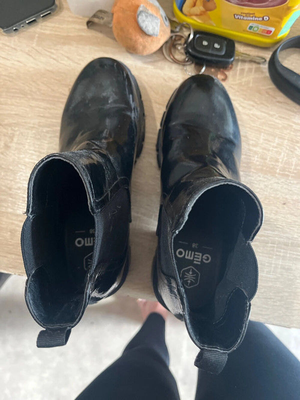 Bottine noir Chaussures