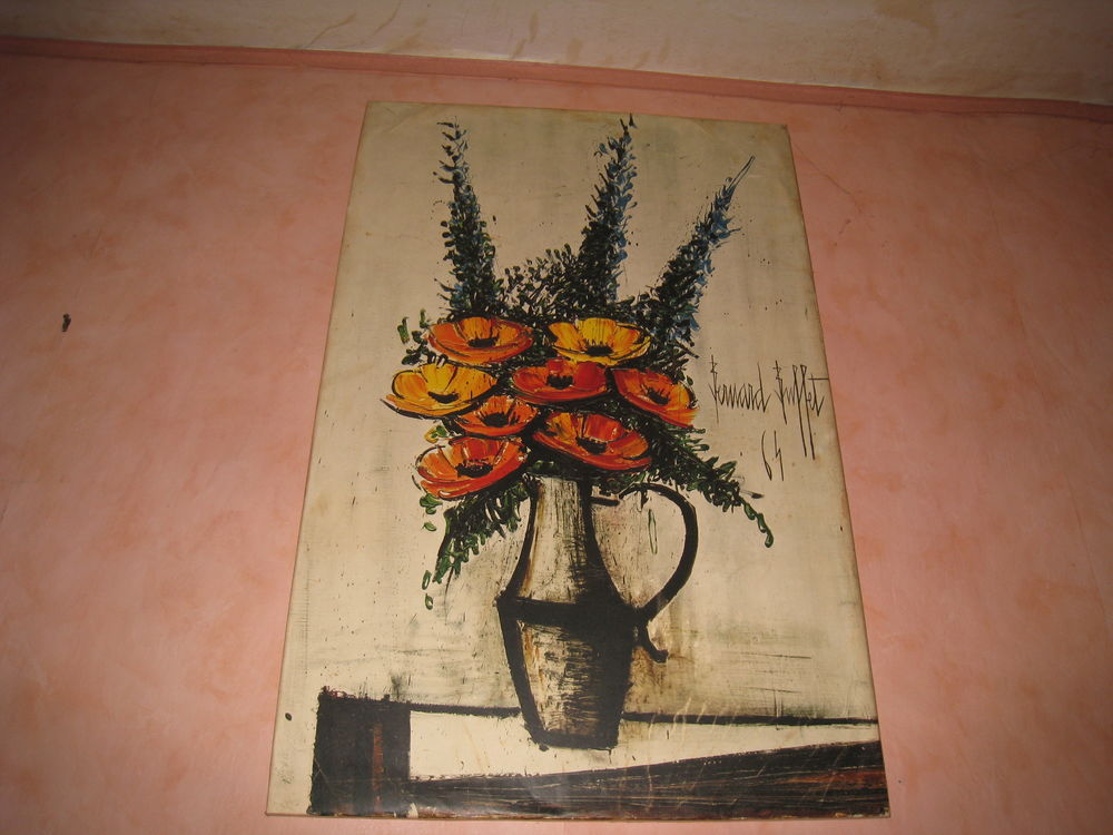 Reproduction Les pavots de Bernard Buffet Décoration