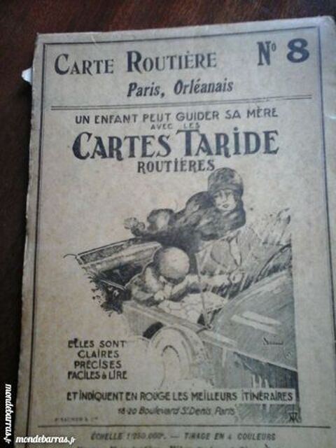CARTE TARIDE N 8 ROUT.PARIS ORLEANNAIS 14 Chartres (28)