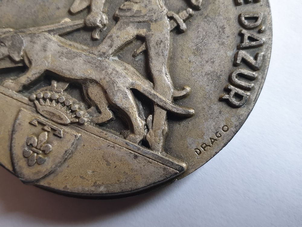 M&eacute;daille Soci&eacute;t&eacute; Canine Midi cote d'Azur 