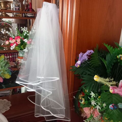 Voile de mariée en tulle coloris blanc Carqueiranne (83)