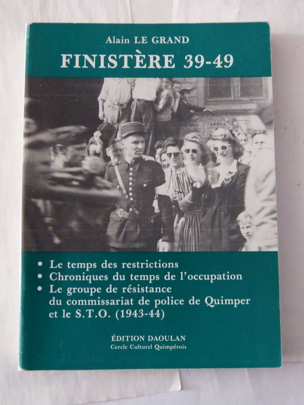 FINISTERE 39 - 49 par ALAIN LE GRAND Livres et BD
