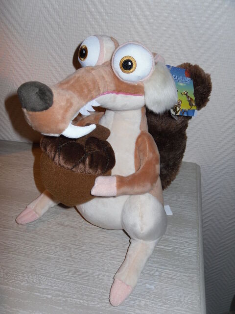 SCRAT: L'AGE de GLACE, peluche, 26cm NEUF 18 Neuville-de-Poitou (86)