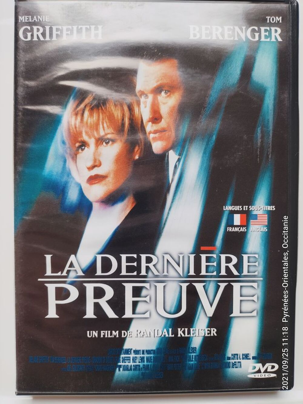 DVD Original &quot;&nbsp;La Derni&egrave;re Preuve&nbsp;&quot; en TBE s&eacute;rie Policier DVD et blu-ray