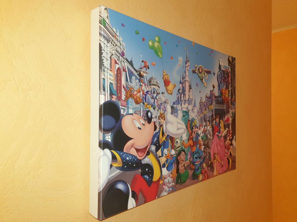 Toile Disney imitation tableau Décoration