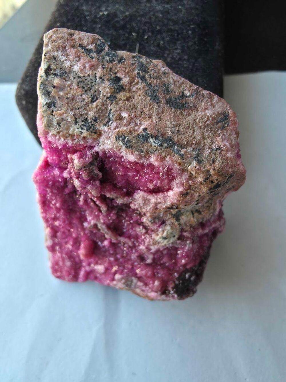 V&eacute;ritable Cobaltocalcite du Katanga-Cristal naturel de Collection-62g 