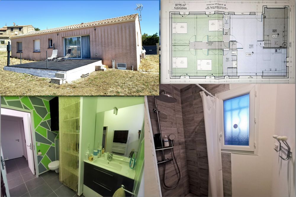 Vente Maison Maison récente 105 m² ? 2019 ? Plain-pied 4 chambres ? DPE A Villarzel-cabardès
