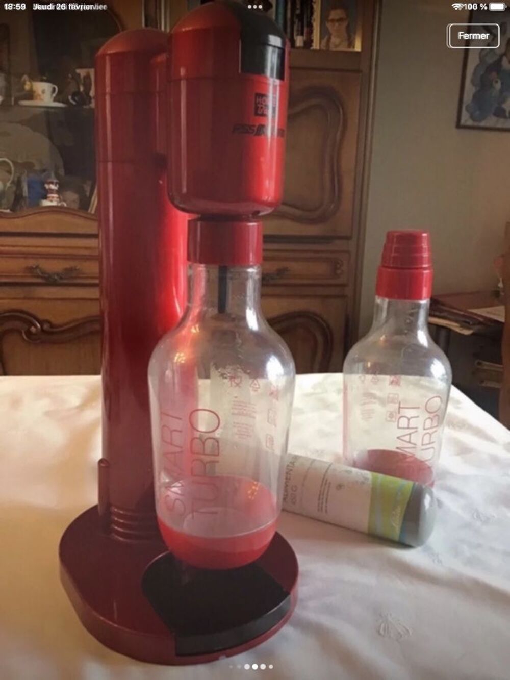 Appareil &agrave; gaz&eacute;ifier, machine &agrave; soda Electroménager