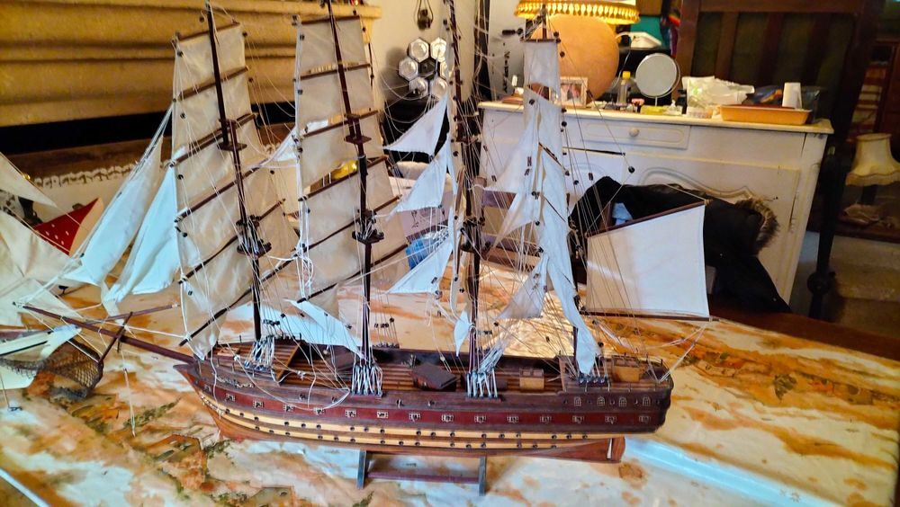 voilier+bois+et+toile 