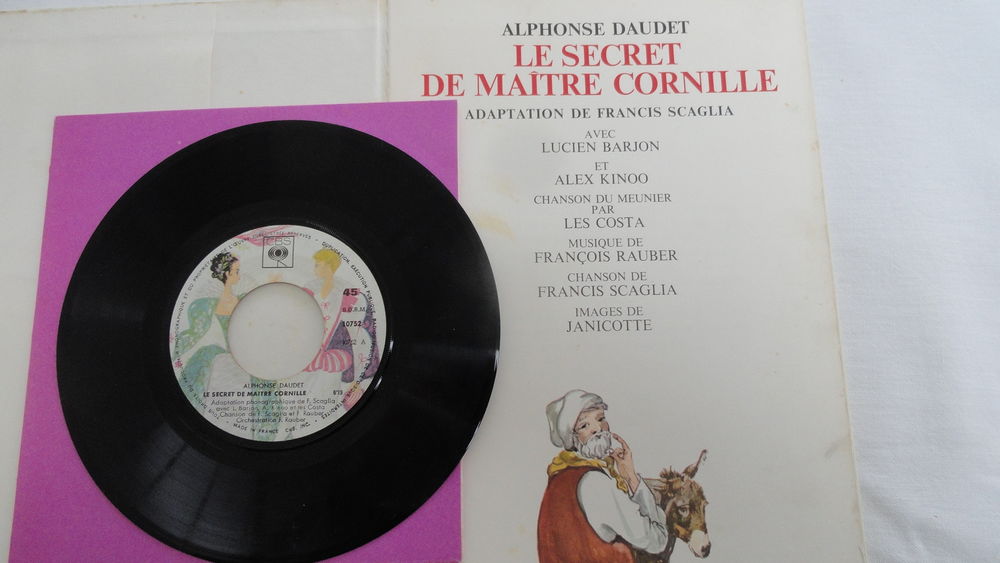 Livre : Le Secret De Ma&icirc;tre Cornille ( livre + disque ) Livres et BD
