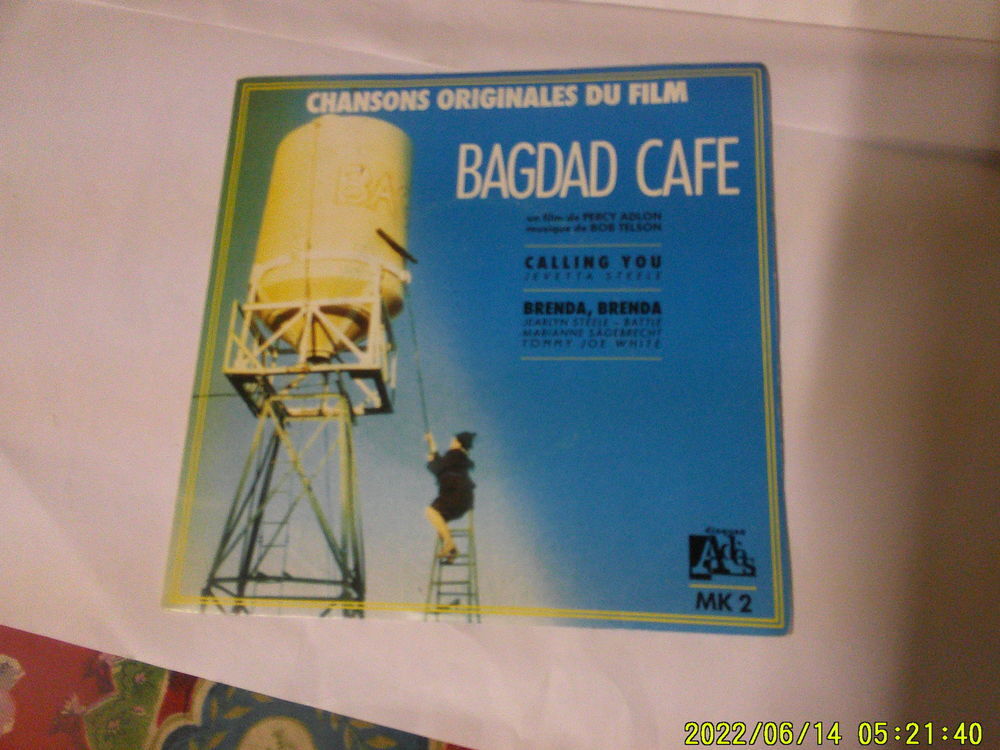 Disque Vinyle . BAGDAD CAFE .. de : 1988 
