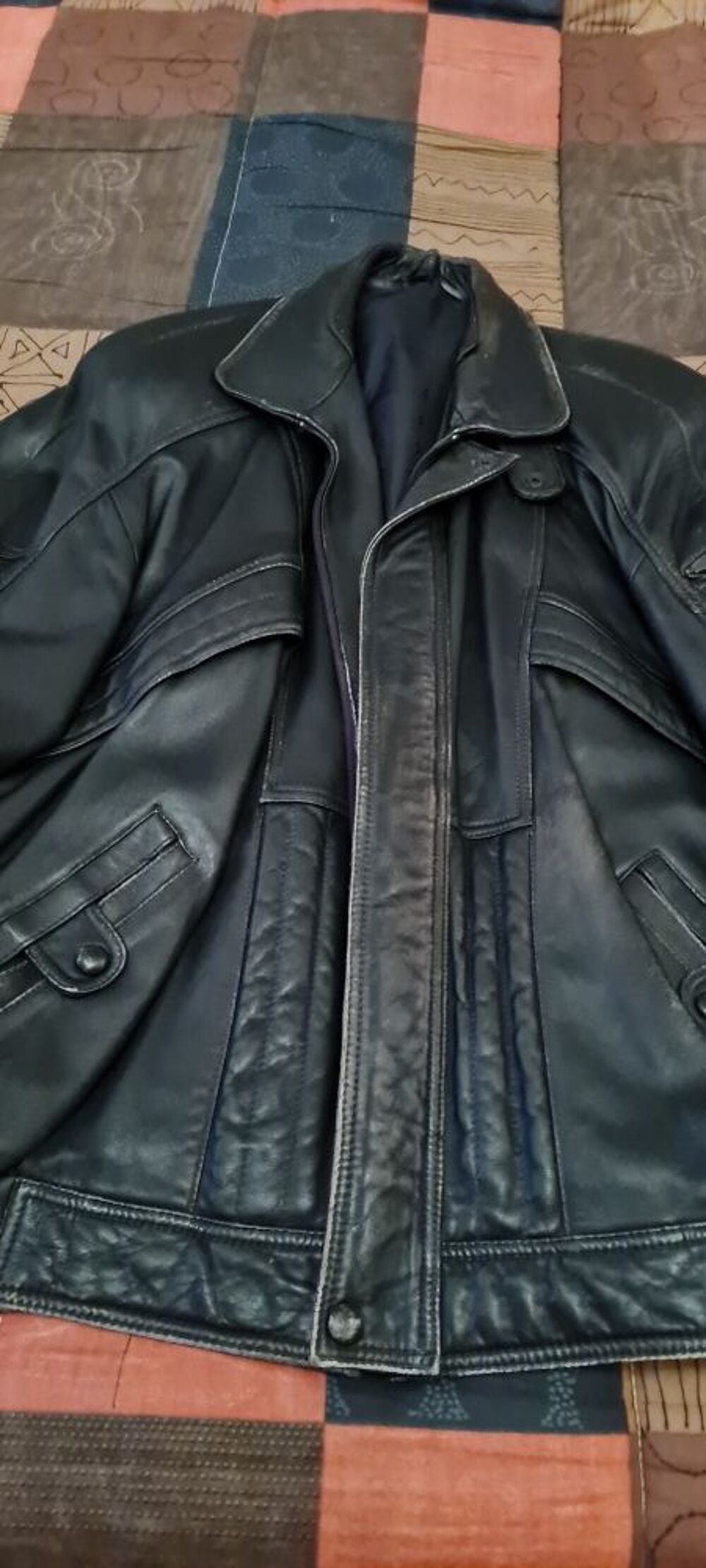 blouson cuir d,agneau Vêtements