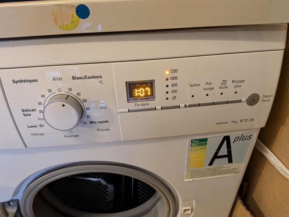 Lave linge Siemens Electroménager