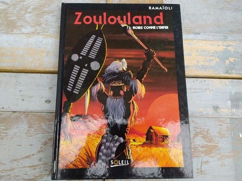 BD Zoulouland Ed Soleil Tomes 1,2,3,4 Livres et BD