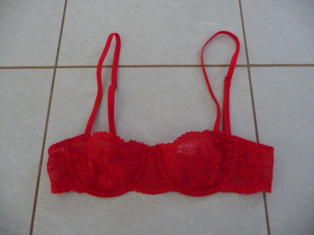 Ensemble de lingerie dentelle rouge 36 ETAM Lingerie - Neuf Vêtements