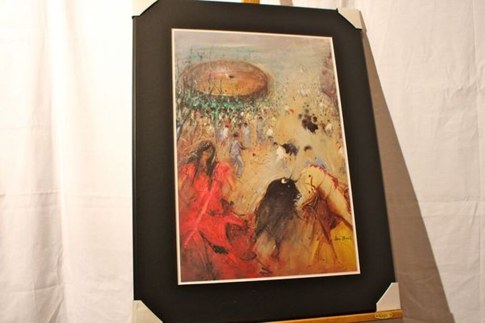 TAUROMACHIE :PEINTURE "JUAN BENITO". Décoration