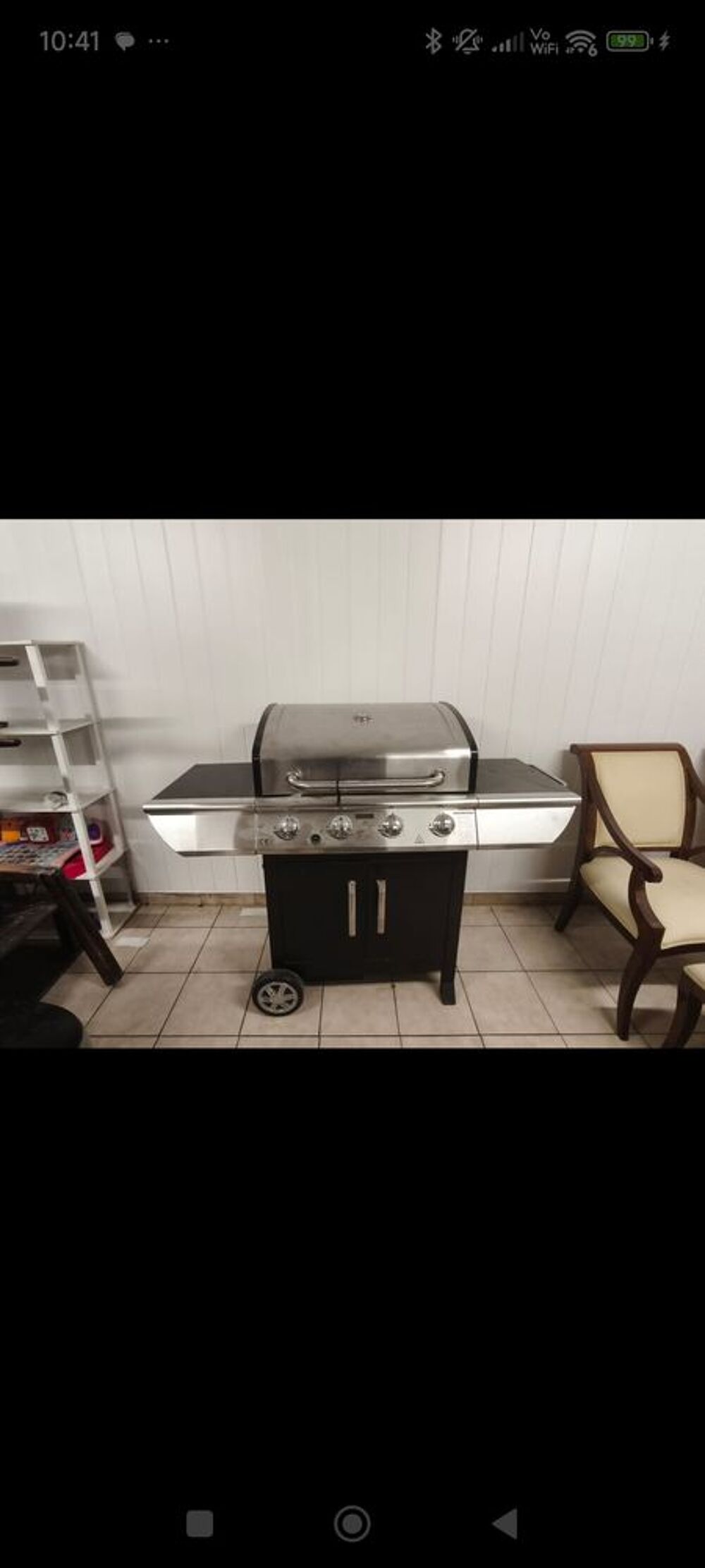 Barbecue &agrave; gaz Jardin