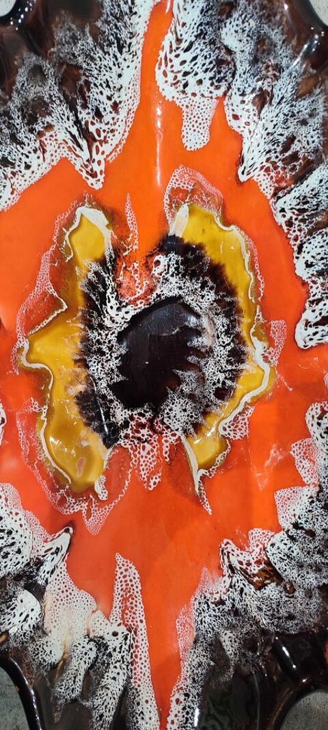 Centre de table c�ramique flamm�e Vallauris 45 Clermont (60)