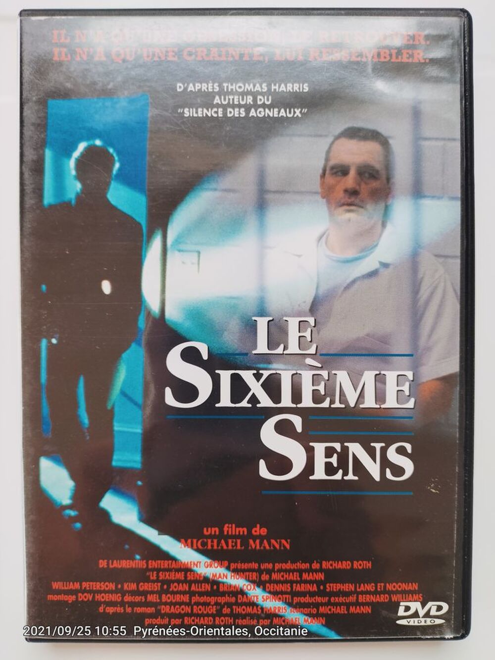 DVD Original &quot;&nbsp;Le Sixi&egrave;me Sens &quot; TBE s&eacute;rie Policier/Suspense DVD et blu-ray