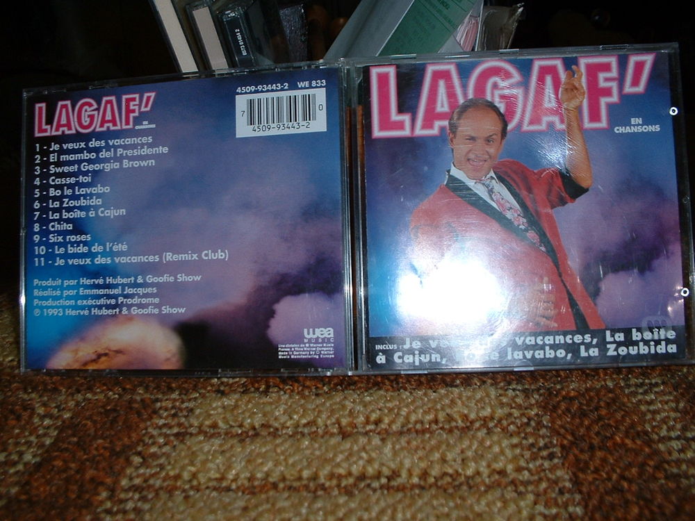 CD Lagaf CD et vinyles