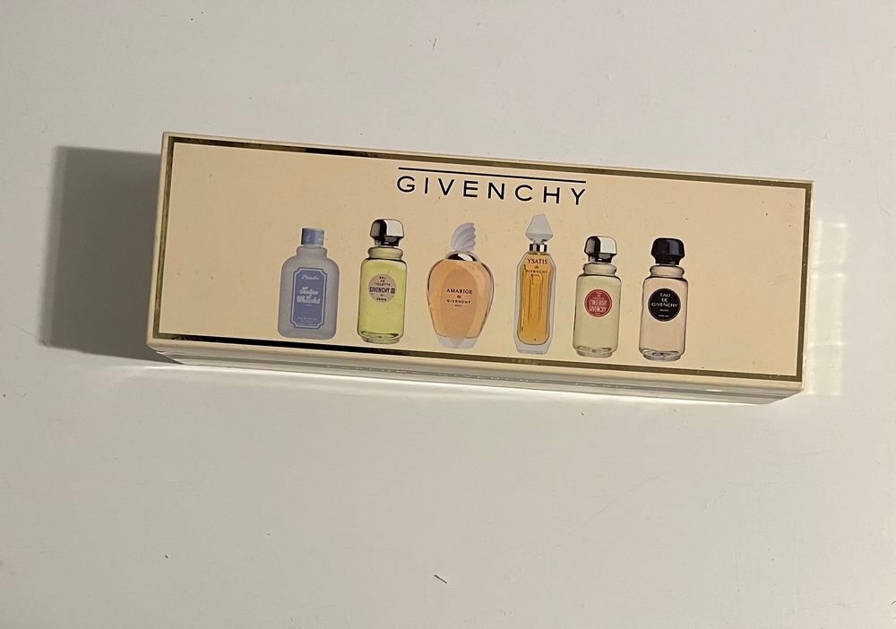 coffret miniatures parfums 
