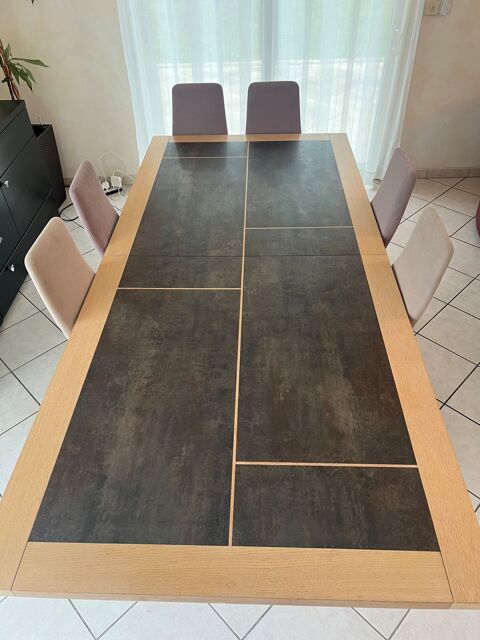 table salle  manger et 12 chaises 5500 Jou-ls-Tours (37)
