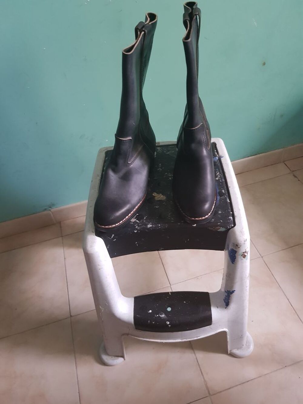 botte camarguaise taille 41 bon etat Chaussures
