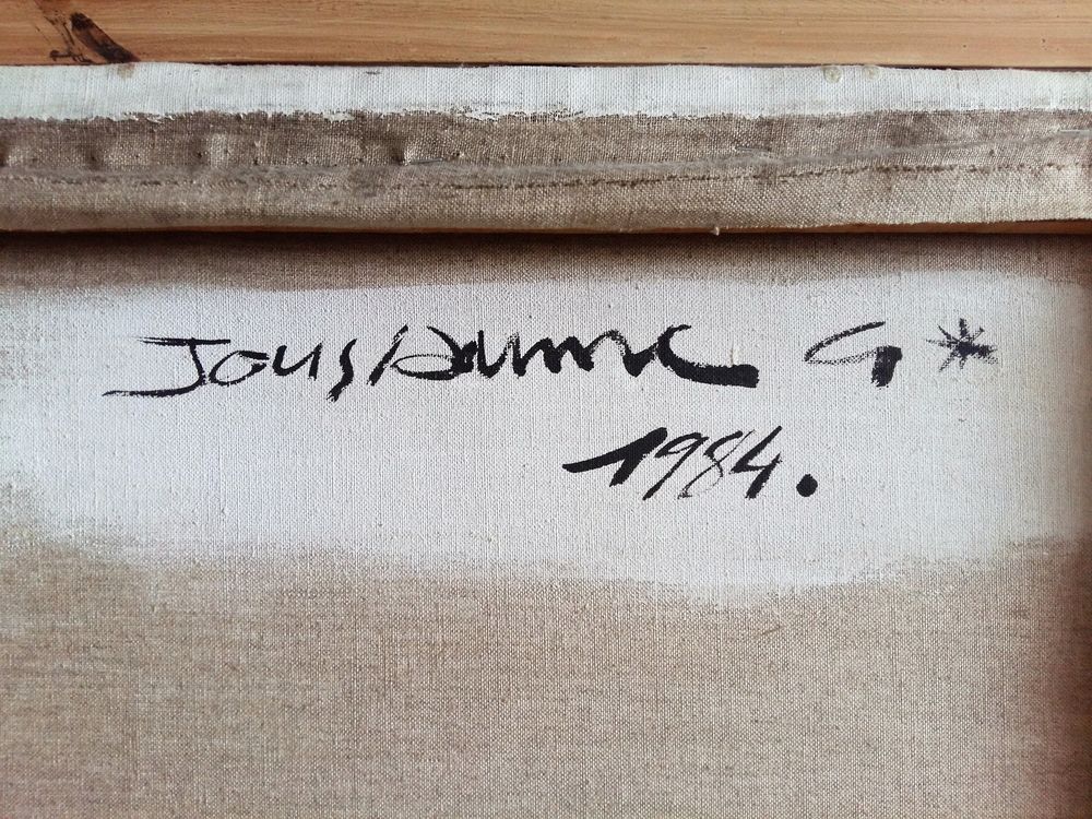 VENTE TABLEAU GEORGES JOUSSAUME Décoration