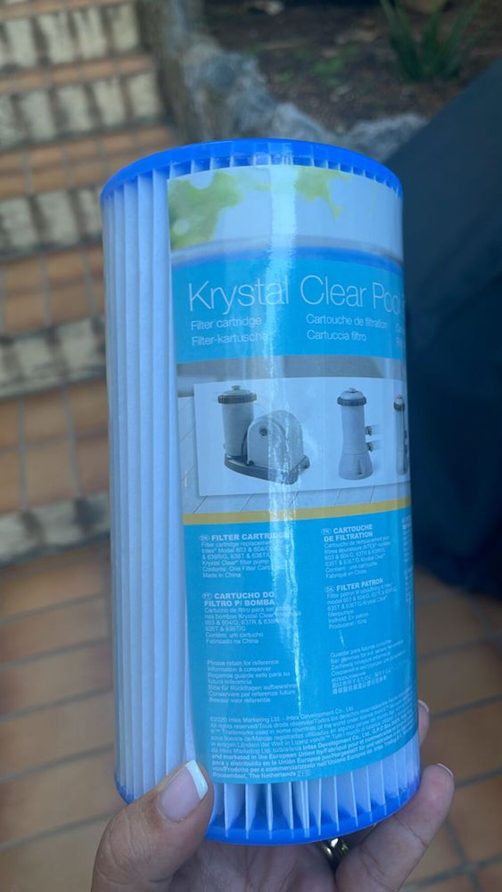 Lot cartouches de filtration piscine hors-sol Jardin
