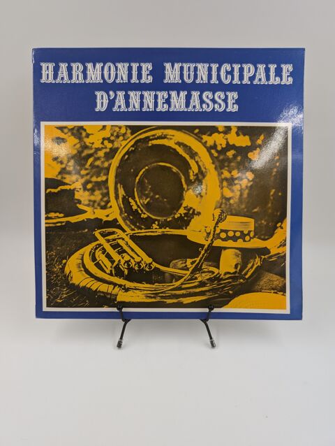 Vinyle 33 tours Harmonie Municipale d'Annemasse en fourreau 2 Vulbens (74)
