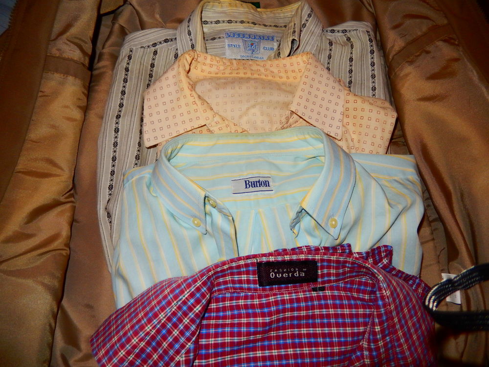 Lot de 6 chemises homme Vêtements