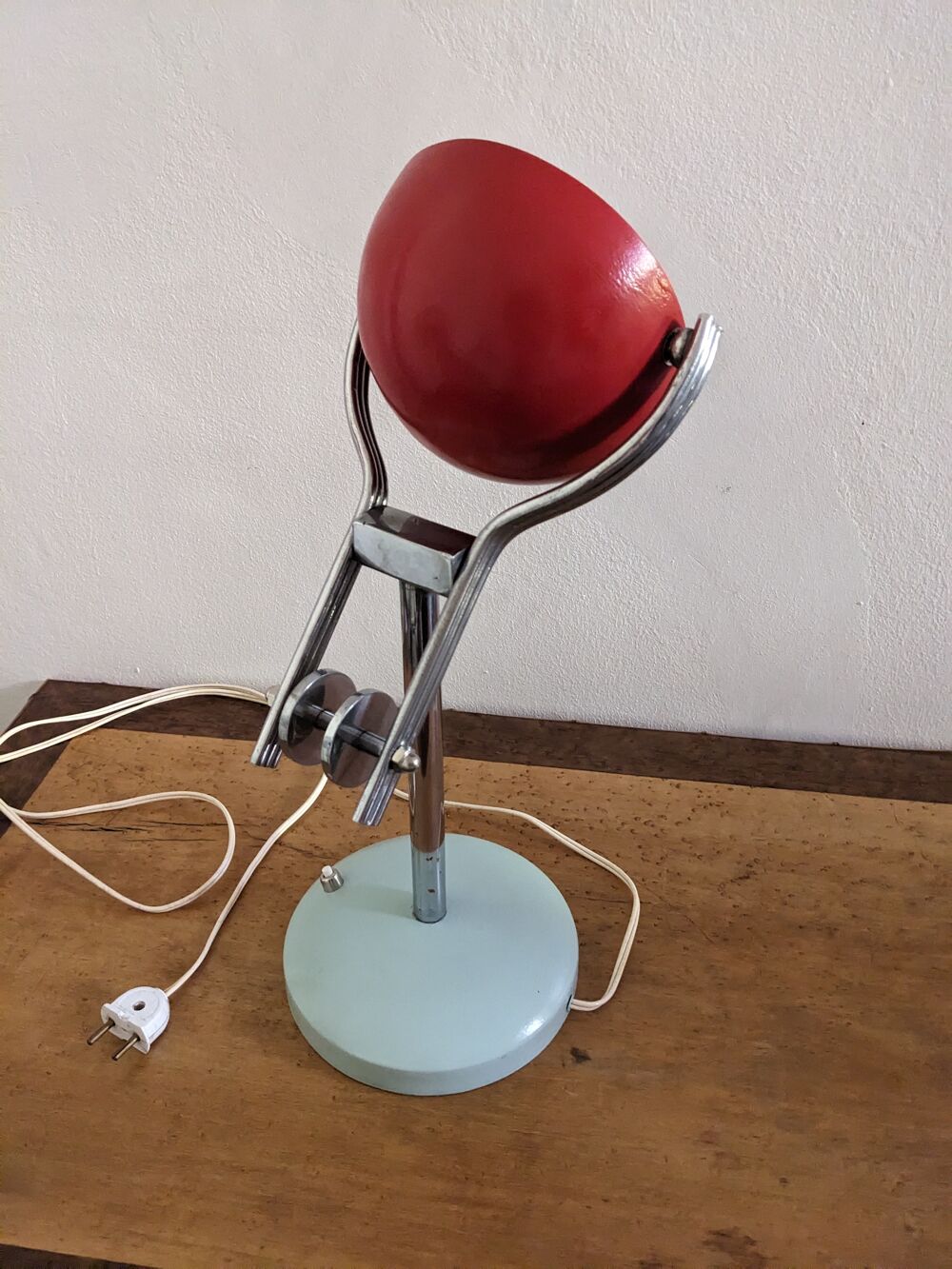 Lampe vintage 1950 Gino SARFATTI arte luce ..Lampe de table 