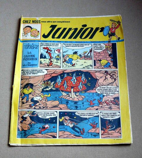 Revue JUNIOR n� 40 - octobre 1961 - Willy VANDERSTEEN 4 Argenteuil (95)