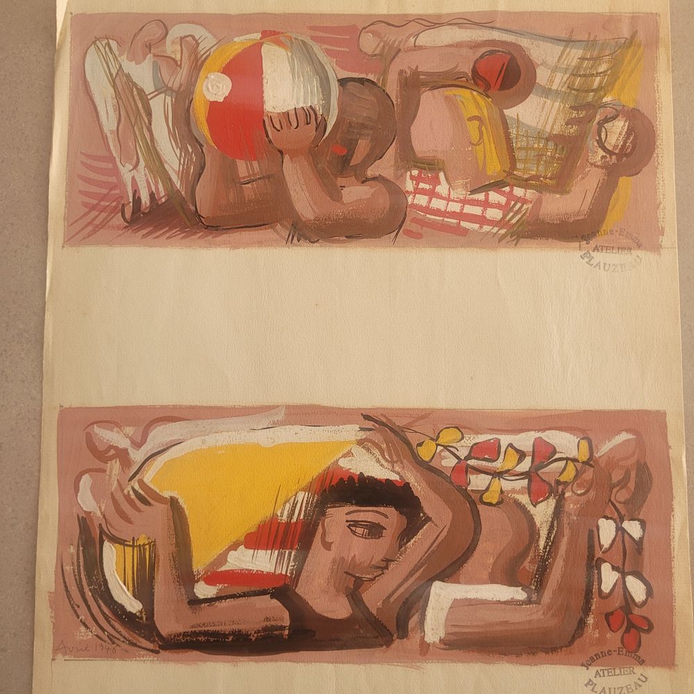 JEANNE BILY-BROSSARD / J-E PLAUZEAU 