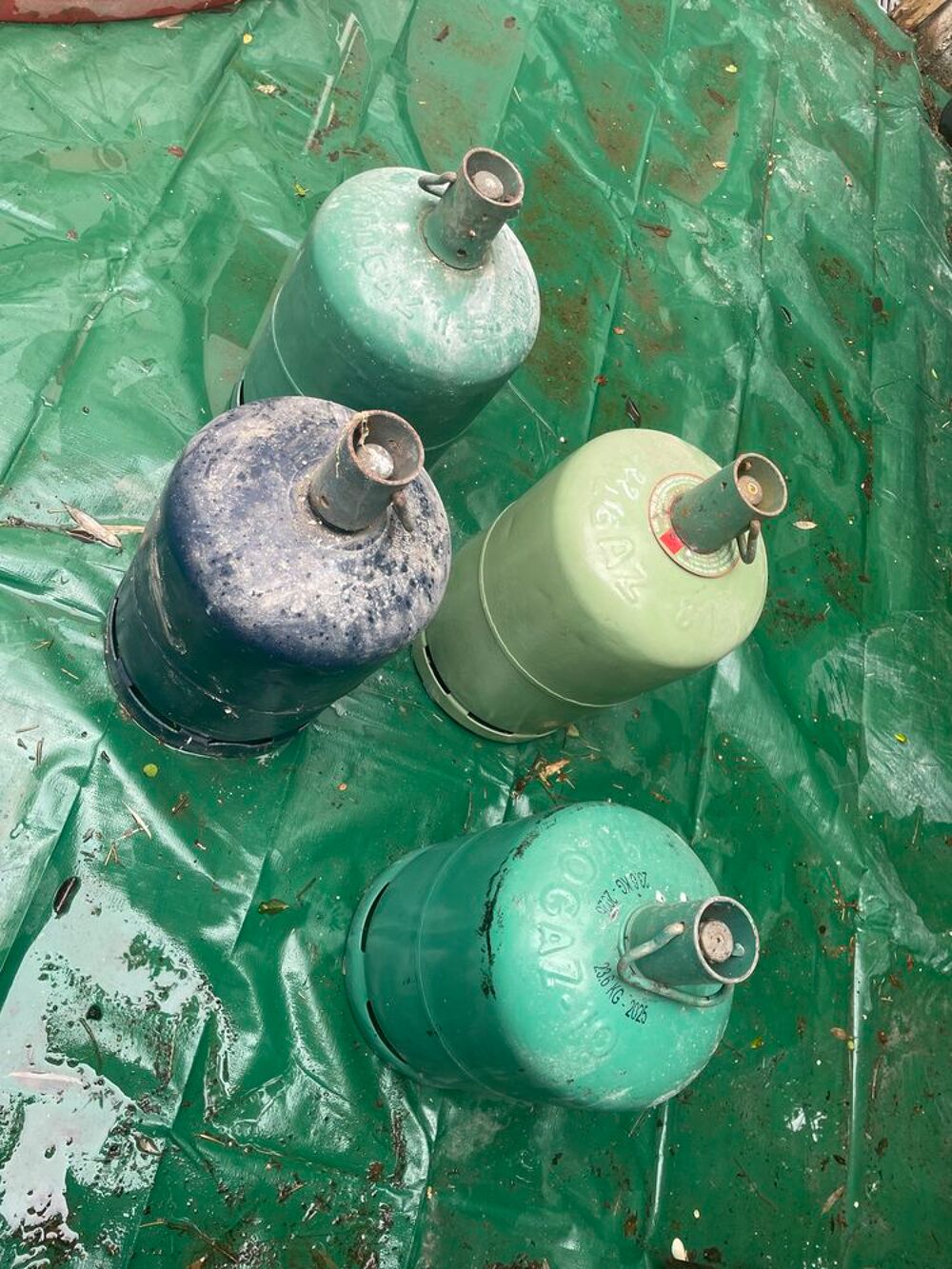 Bouteilles butane et propane Jardin