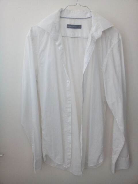Chemise blanche Angelo Litrico taille S TBE 5 Chtillon (92)