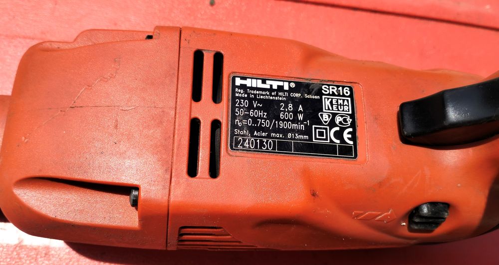 perceuse hilti sr16 filaire speciale bois metal Bricolage
