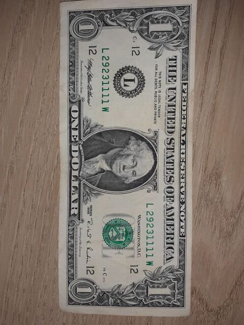 Un billet de 1 dollar de 1995 7 La Valette-du-Var (83)