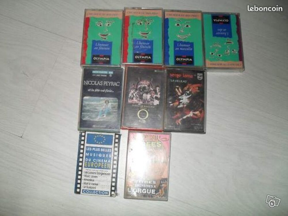 diverses cassettes audio Audio et hifi