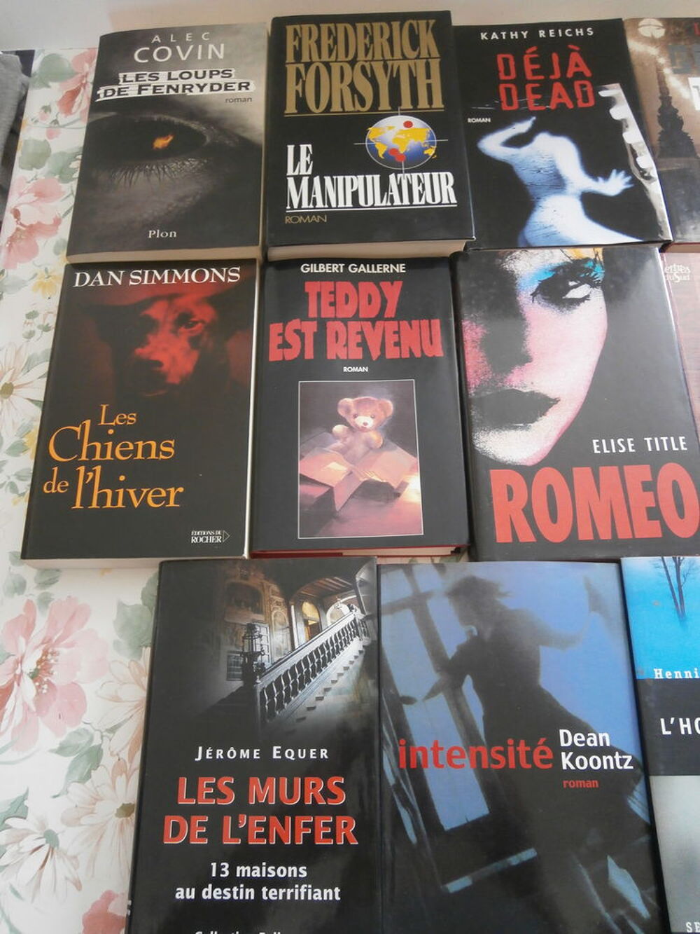 14x Romans, livres Policier,Suspense,Thriller Livres et BD