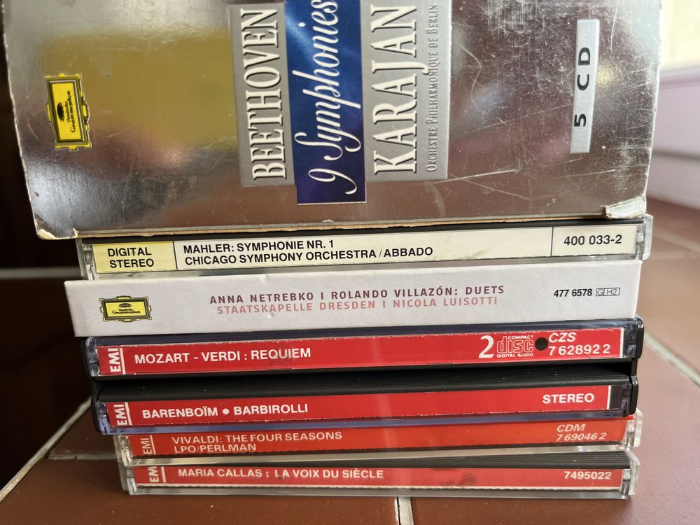 disques compact CD et vinyles